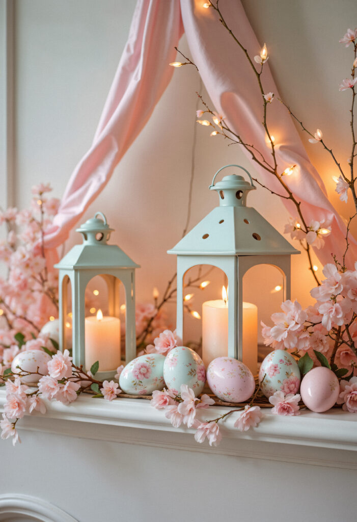 Szezonális húsvéti dekoráció